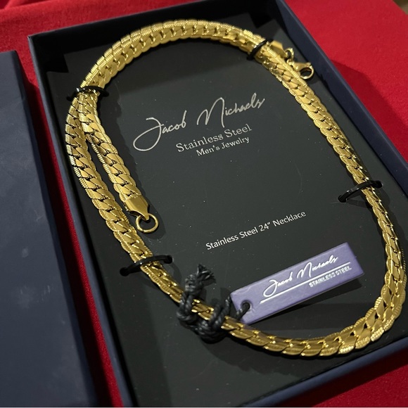 Jacob Michaels Accessories Jacob Michaels Mens Jewelry Stainless